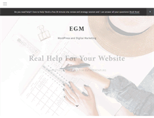 Tablet Screenshot of egmanagementconsultant.us